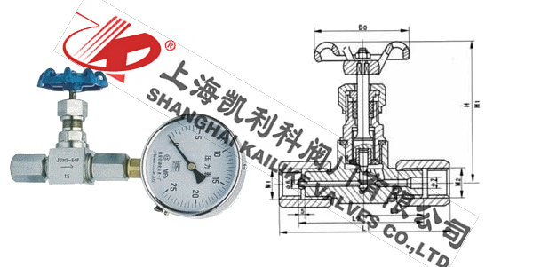 JJM8壓力表針形截止閥